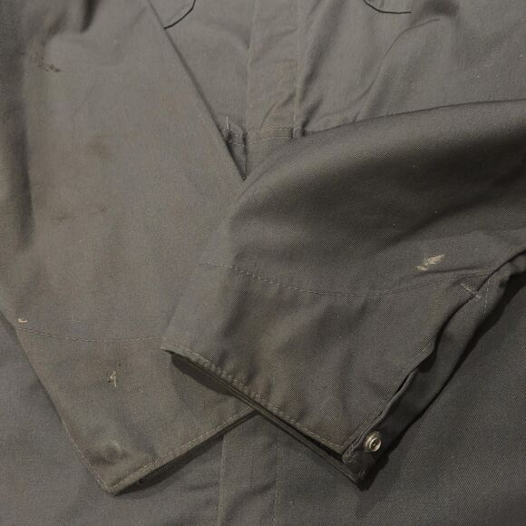 Vintage Big Mac Coveralls Men’s Sz. 44-L Dark Made In USA Mechanic Workwear - Picture 5 of 12